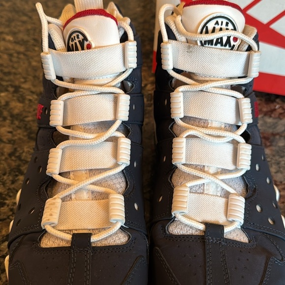 Nike Air Max2 CB ‘94 Obsidian USA Navy and Red Sneakers EUC 10.5 - Picture 6 of 17